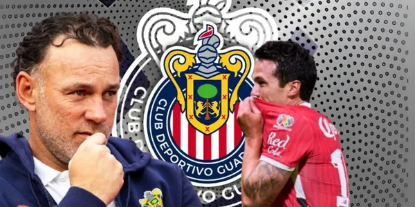 Gabriel Milito junto a futbolista del Toluca / FOTO FÚTBOL TOTAL