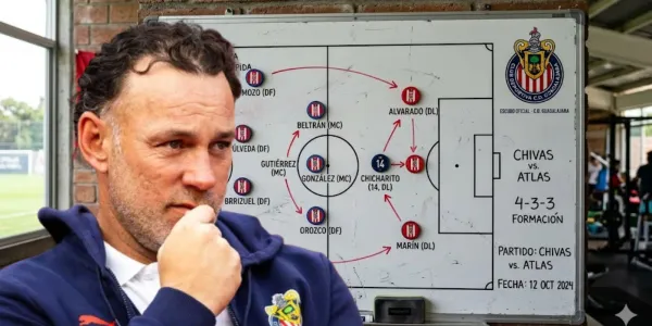 Gabriel Milito podría sorprender con un nuevo jugador en el XI titular ante Santos Laguna