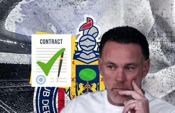 Gabriel Milito y contrato animado a su lado/ Foto Pinterest.