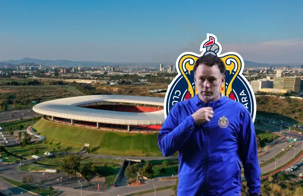 Gabriel Milito y Estadio Akron de fondo/Foto NTS Edomex.