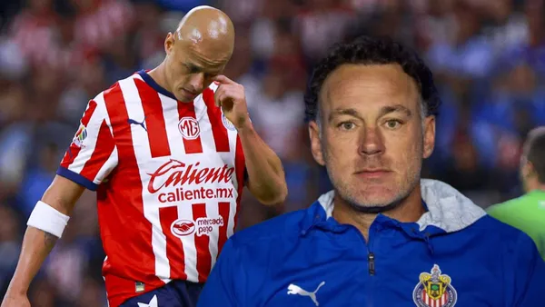 Gabriel Milito y Javier Hernández en Chivas