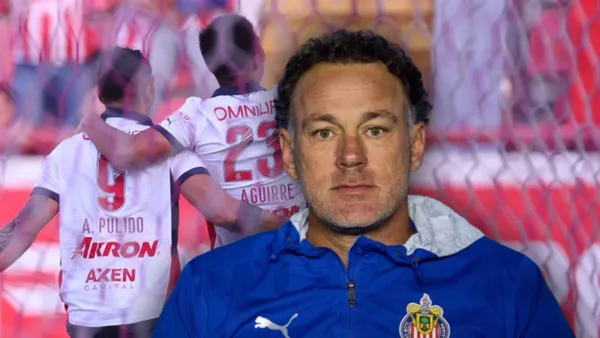 Gabriel Milito y jugadores de Chivas