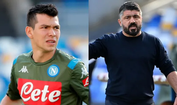 Gennaro Gattuso habló del presente del Chucky Lozano tras el duelo ante el Hellas Verona.