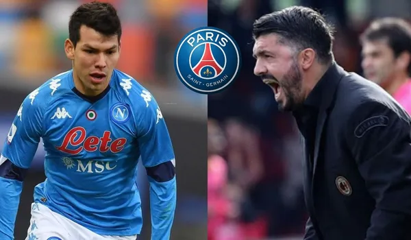Gennaro Gattuso no hace más que gritar y hacer de menos a Hirving Lozano, quien ya tendría una respuesta a la oferta del PSG.