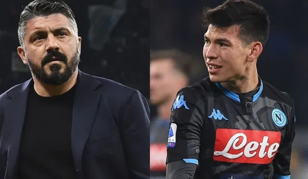 Gennaro Gattuso quiere hacer de menos a Hirving Lozano y quiere restarle importancia en el Nápoli pero por números el Chucky es el más destacado y así lo hace saber la prensa italiana.