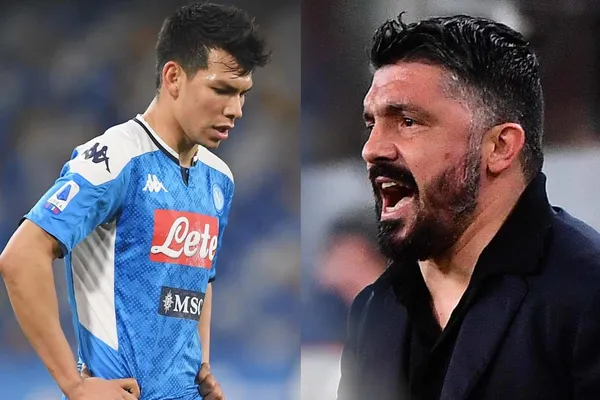 Gennaro Gattuso revela lo que nunca le gustó de Hirving Lozano en el Napoli y por eso lo tenía en la banca