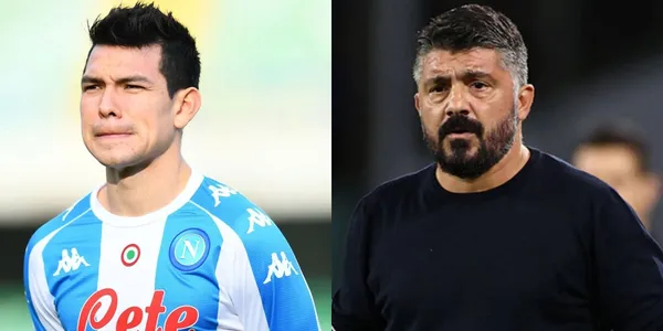 Gennaro Gattuso sigue intentando ponerle la cascarita a Hirving Lozano, pero el mexicano le responde en el campo de juego