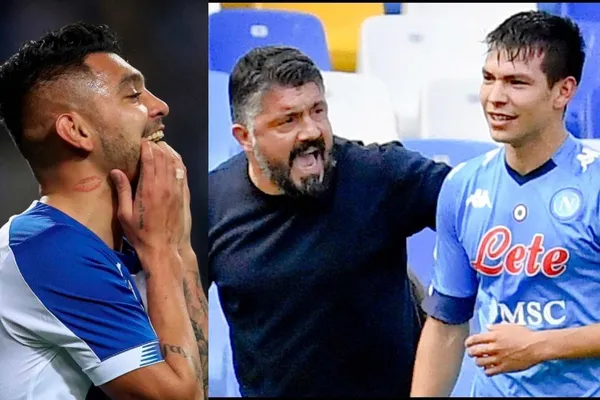Gennaro Gattuso tuvo una relación complicada con Hirving Lozano, y cuando existió la posibilidad de entrenar a Tecatito, se sorprendió con lo que le dijo.
