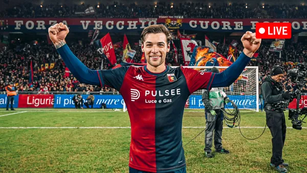 Genoa en partido | Foto: @GenoaCFC