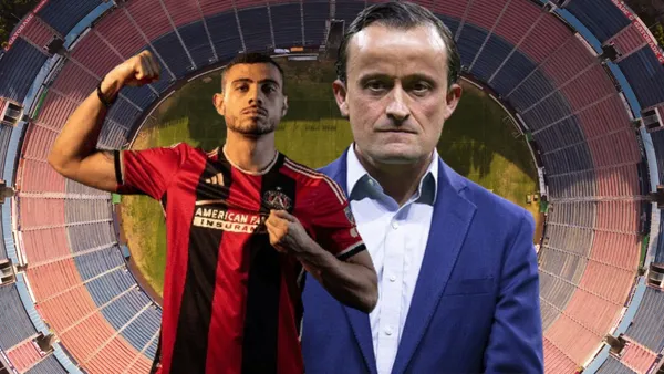 Georgios Giakoumakis y Mikel Arriola