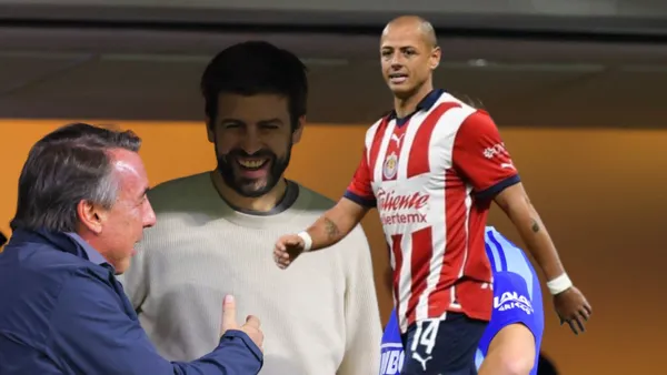 Gerard Piqué fue a ver al América y no el regreso de Chicharito