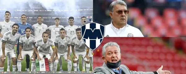 Gerardo Martino inició el encuentro ante Nigeria con seis jugadores de Rayados.