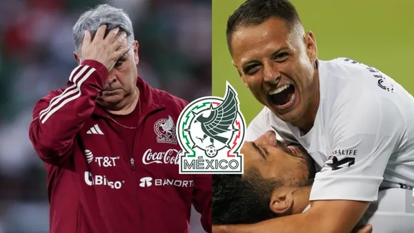 Gerardo Martino la pasa mal ante la selección peruana y Chicharito Hernández le mandó un mensaje