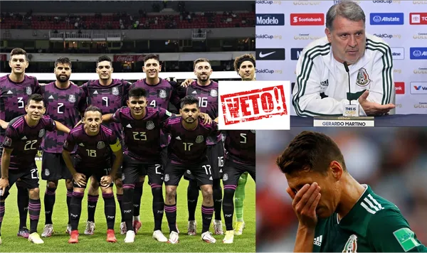 Gerardo Martino le cierra las puertas. Dicen que no hay veto pero el entrenador tiene borrado a un jugador que el Tri necesita.