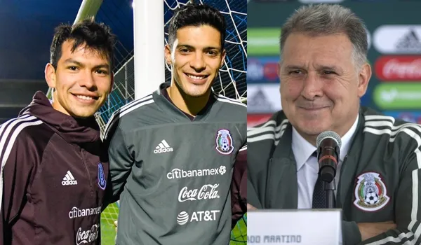 Gerardo Martino sigue de cerca la recuperación de Hirving Lozano y Raúl Jiménez.