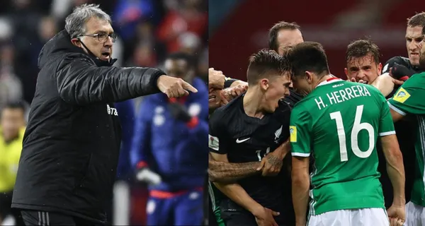 Gerardo Martino sufrió tras la derrota ante Canadá y no porque le duela perder sino porque lo golpearon y salió volando.