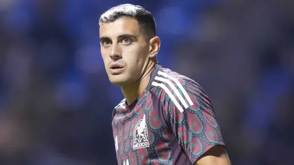 Germán Berterame en la Selección Mexicana (Foto: MEXSPORT)