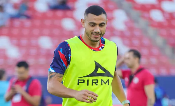 Giakoumakis en práctica con el combinado de Cruz Azul (Fuente: Mexsports)