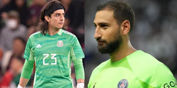 Gianluigi Donnarumma, portero del PSG, trató de sacar un balón al estilo de Carlos Acevedo, así le fue