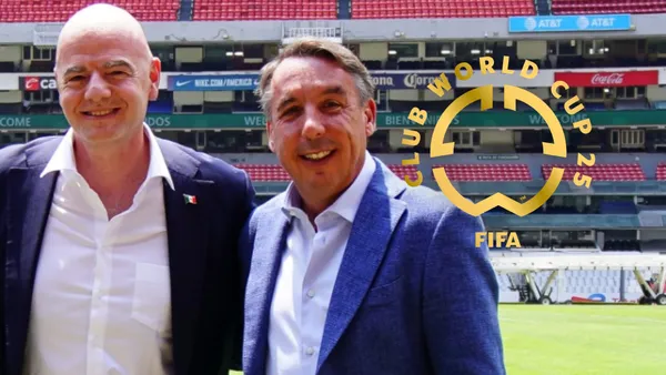 Gianni Infantino y Emilio Azcárraga (Foto: FMF)