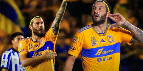Gignac volvió a la senda del gol e hizo algo que llamó mucho la atención para sorprender a Rayados en el Clásico Regio
