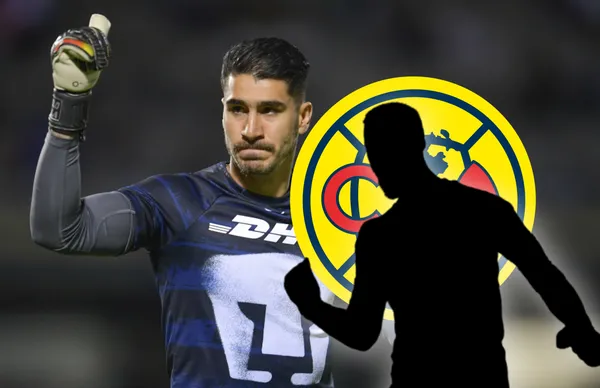 Gil Alcalá y silueta de portero/Foto Diario ESTO.