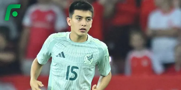 Gilberto Mora en su debut en la Selección Mexicana (Fuente: MEXSPORT)