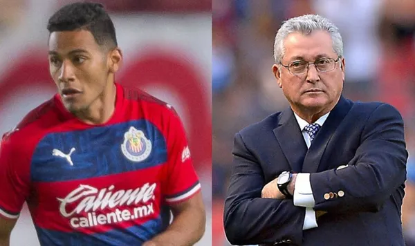 Gilberto Sepúlveda se come el gol ante Toluca. Luego de la falla, mira la decisión que tomará Víctor Vucetich.