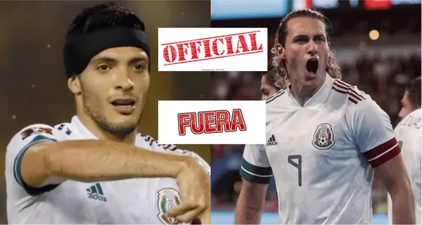 Giménez fuera del Tri de manera oficial del Mundial de Fútbol.