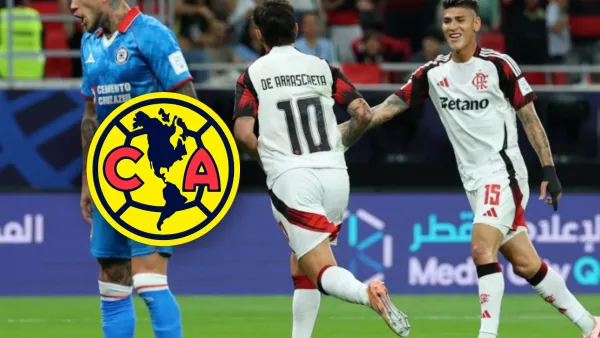 Giorgian De Arrascaeta festejando el gol ante Cruz Azul (Foto: Diario AS)