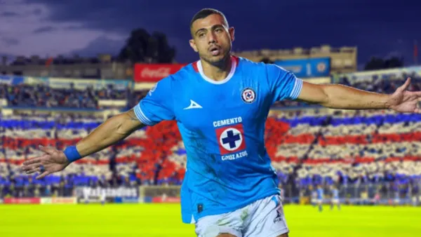 Giorgos Giakoumakis con Cruz Azul / Foto: Agencias