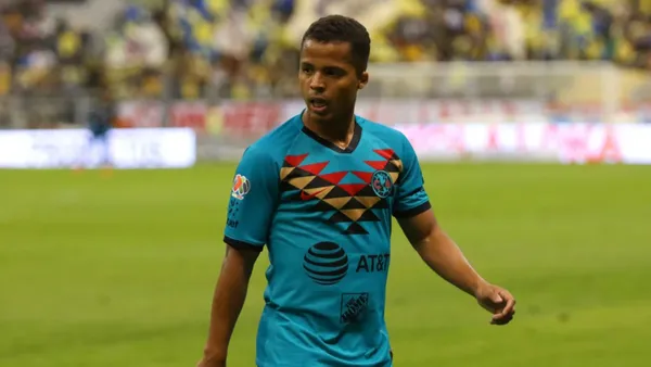 Giovani dos Santos en el Club América (Fuente: IMAGO7)