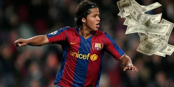 Giovani dos Santos no escatimó en gastos y con su primer salario en el fútbol español, con el FC Barcelona, se dio un gran lujo