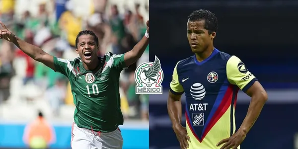Giovani Dos Santos sorprende y se viste nuevamente con la de la selección mexicana.