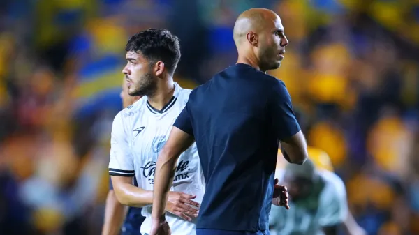 Guido Pizarro al final del duelo entre Tigres y Querétaro