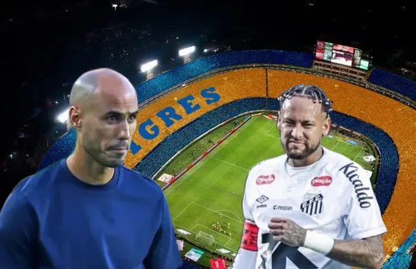 Guido Pizarro y Neymar Jr/Foto Josué Solís.
