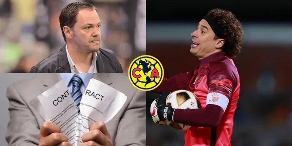 Guillermo Ochoa abre las puertas a irse de América y le manda una fuerte indirecta a Baños sobre su futuro