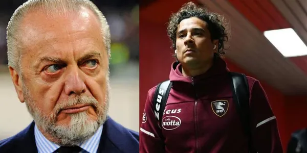 Guillermo Ochoa arruinó la fiesta del Napoli el pasado fin de semana y lo que piensa el presidente Napoli sobre ficharlo