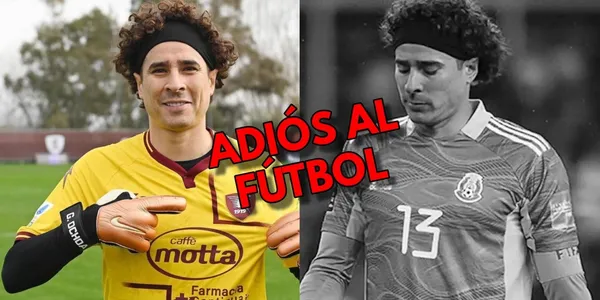Guillermo Ochoa de manera sorpresiva ya tiene claro su fecha de retiro del fútbol
