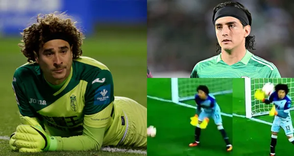 Guillermo Ochoa de nueva cuenta deja ver que tiene una deficiencia en su trabajo como portero. Esta vez el gol de Toluca, en parte, es un regalo de Ochoa.