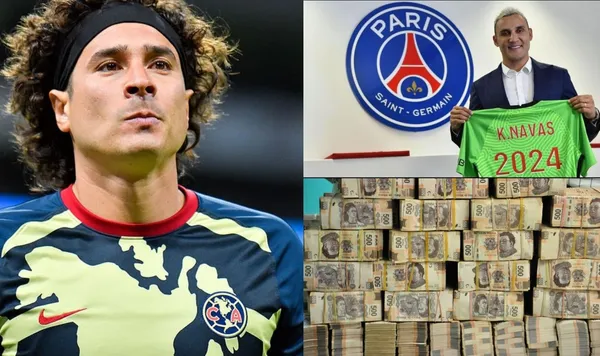 Guillermo Ochoa dejó su sueño europeo por un salario de 4.5 millones de dólares al año. Esta es la diferencia con el nuevo salario de Keylor, tras renovar con PSG.