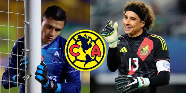 Guillermo Ochoa durante su etapa como portero en la Selección Mexicana