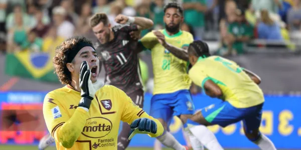 Guillermo Ochoa durante su etapa en Salernitana