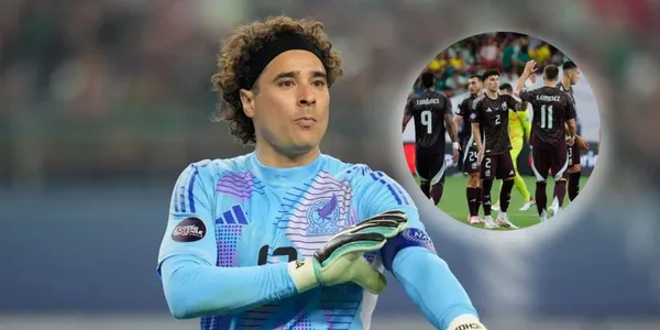 Guillermo Ochoa en la selección mexicana (Fuente: TyC Sports)