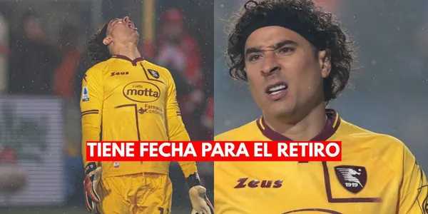 Guillermo Ochoa habla por primera vez luego de comerse 8 goles con el Salernitana.