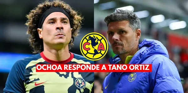 Guillermo Ochoa le contesta de sorpresiva manera al Club América ante su supuesta salida del equipo para el 2023.
