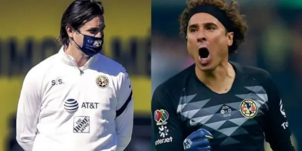 Guillermo Ochoa no estará por varias semanas en el pórtico de Club América pero Solari no se preocupa porque miró a un nuevo prospecto en el arco