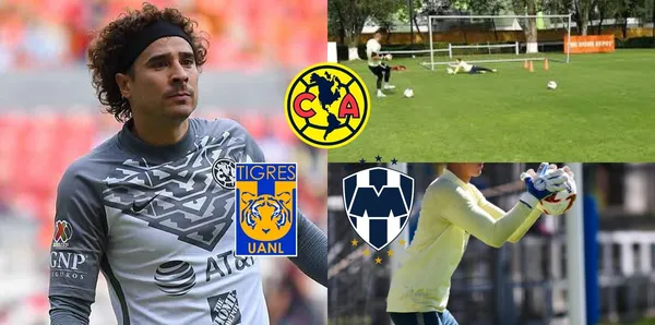 Guillermo Ochoa no firma con el América y en Coapa ya entrena un portero que trajeron desde un equipo del norte.