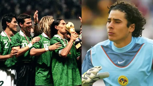 Guillermo Ochoa pudo ser el delantero estrella del Club América, pero mira que crack lo impulsó a ponerse los guantes.