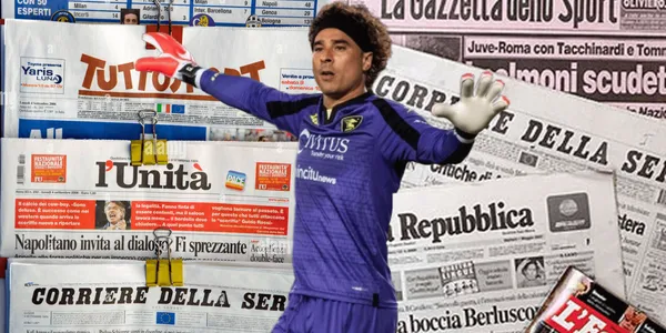 Guillermo Ochoa recibió dos anotaciones en el partido entre Lecce y Salernitana
